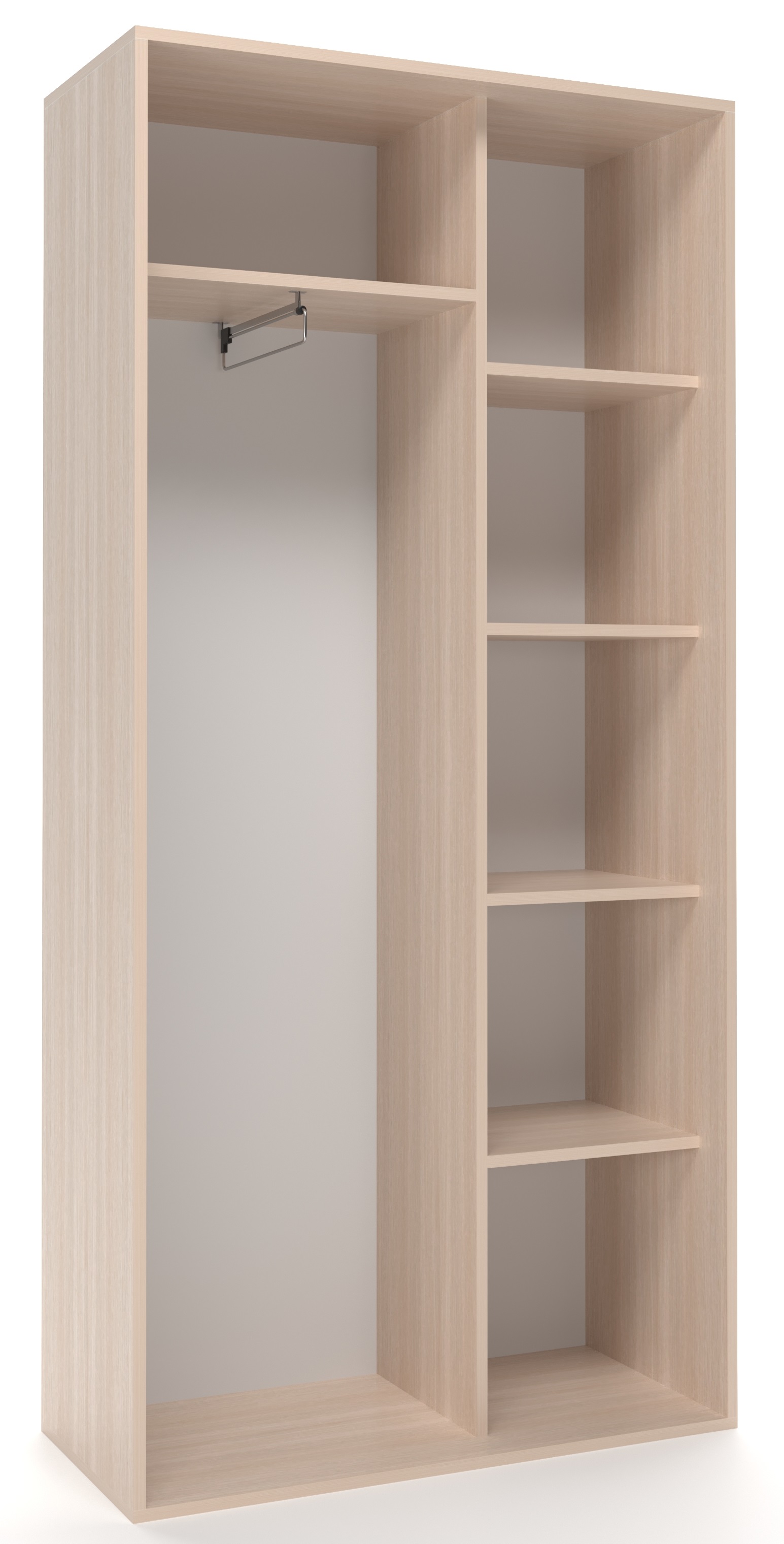 Шкаф-купе SHELS HOME 1100х450х2100 Пескоструй